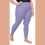 Lavender Purple Plus Size Leggings