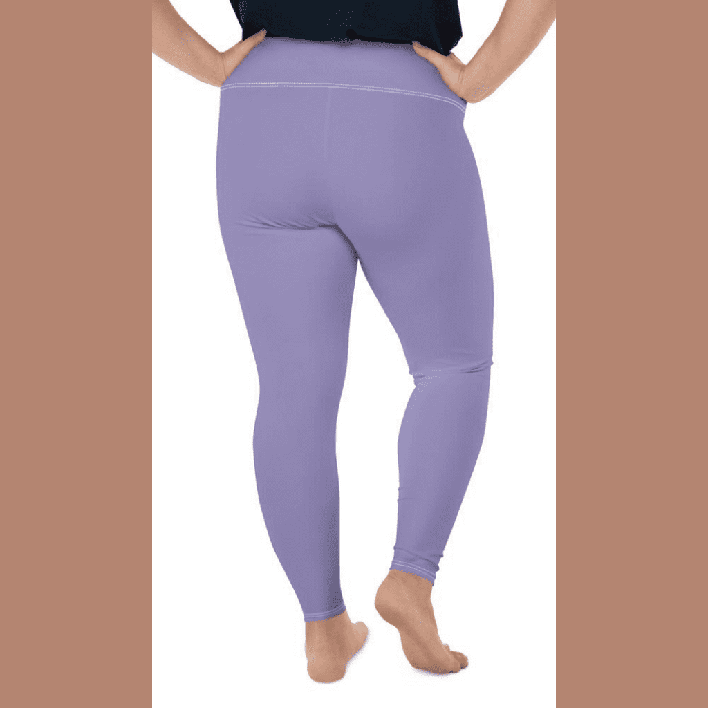 Lavender Purple Plus Size Leggings