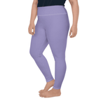 Lavender Purple Plus Size Leggings