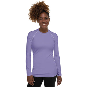 Lavender Purple Rash Guard