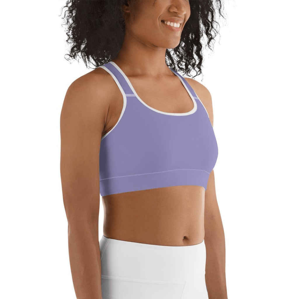 Lavender Purple Sports Bra