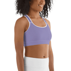 Lavender Purple Sports Bra