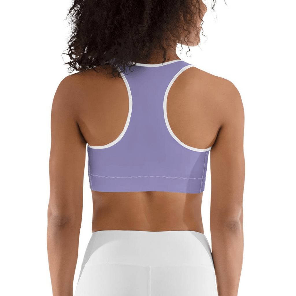 Lavender Purple Sports Bra