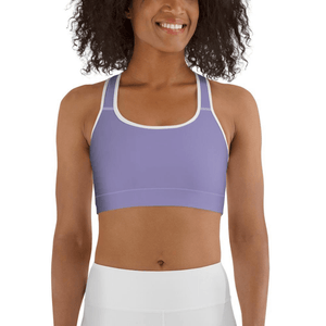 Lavender Purple Sports Bra