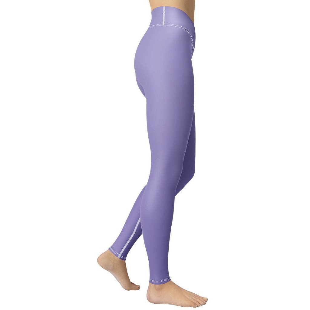 Lavender Purple Yoga Leggings