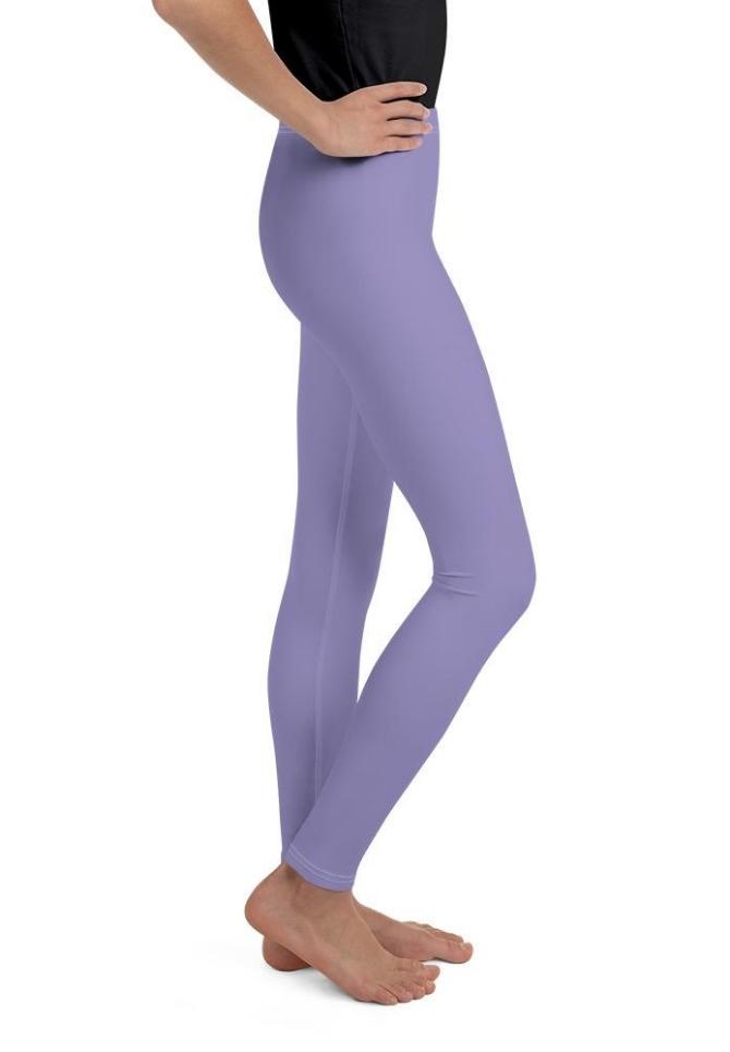 Lavender Purple Youth Leggings