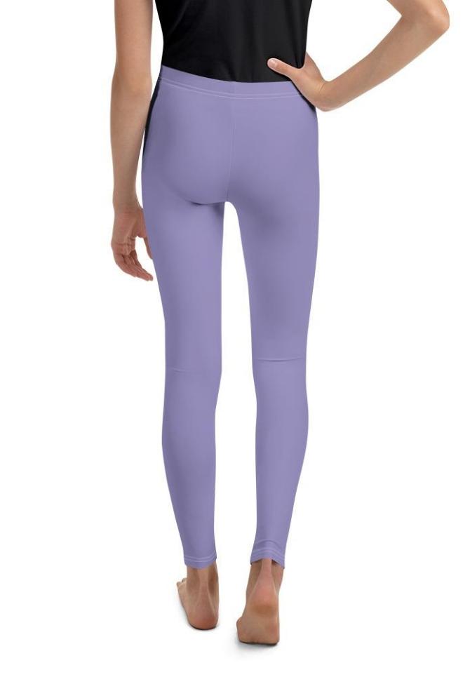 Lavender Purple Youth Leggings