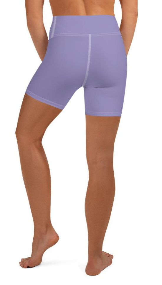 Lavender Yoga Shorts