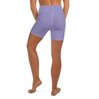 Lavender Yoga Shorts