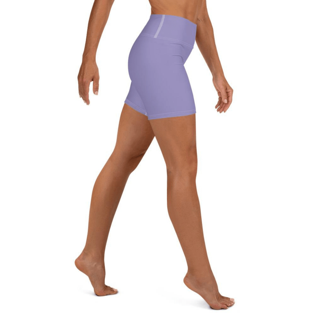 Lavender Yoga Shorts