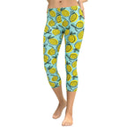 Lemon Pattern Capris