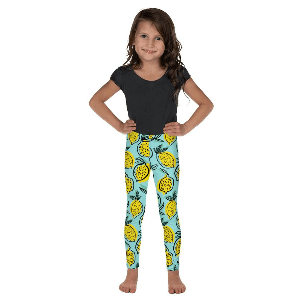 Lemon Pattern Kid's Leggings