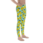 Lemon Pattern Men's Leggings
