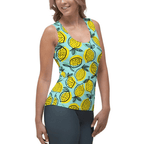 Lemon Pattern Tank Top