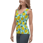 Lemon Pattern Tank Top