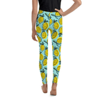 Lemon Pattern Youth Leggings