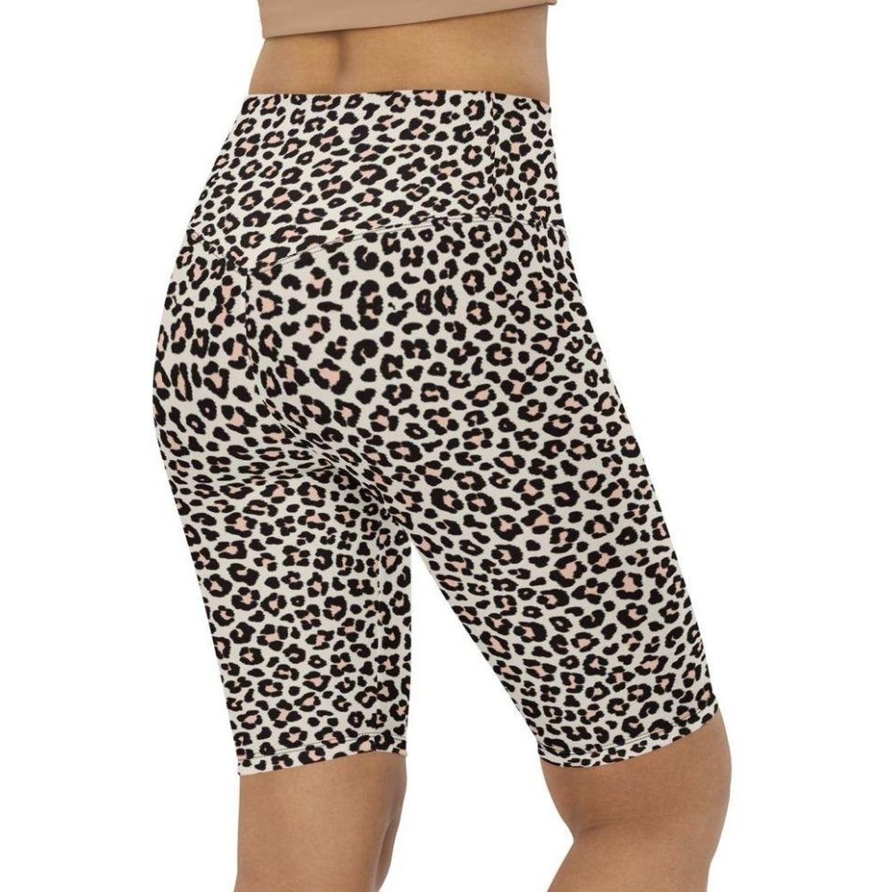 Leopard Biker Shorts