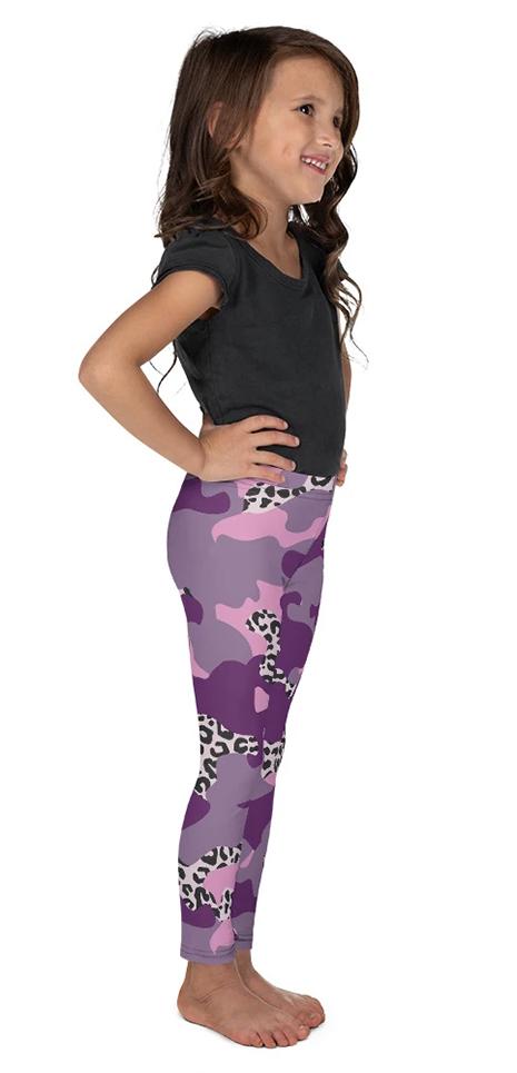 Leopard Camo Kid's Leggings