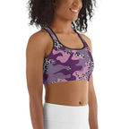 Leopard Camo Sports Bra