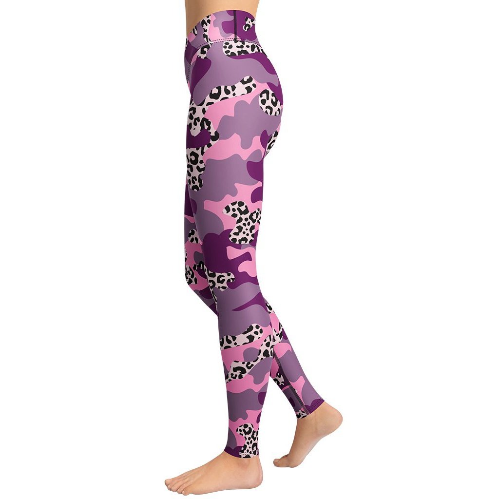 Leopard Camo Yoga Leggings
