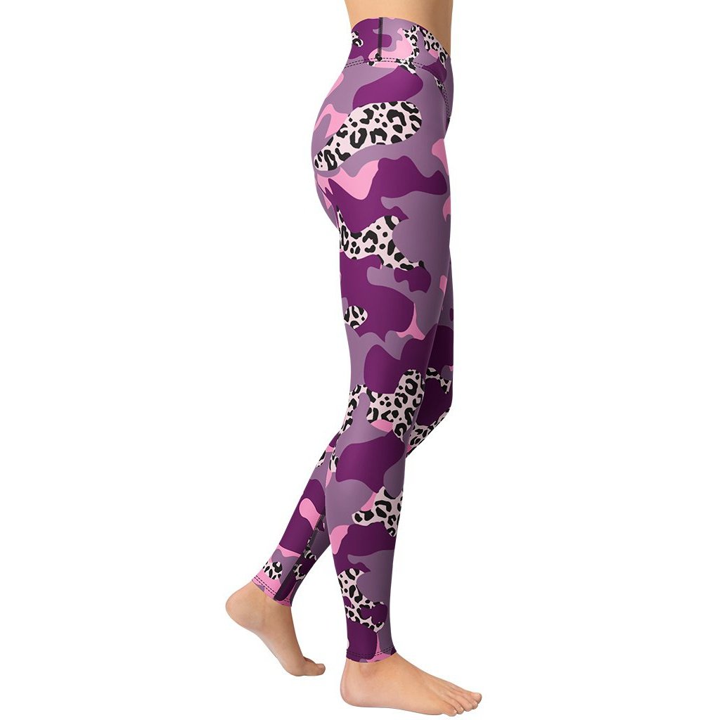 Leopard Camo Yoga Leggings