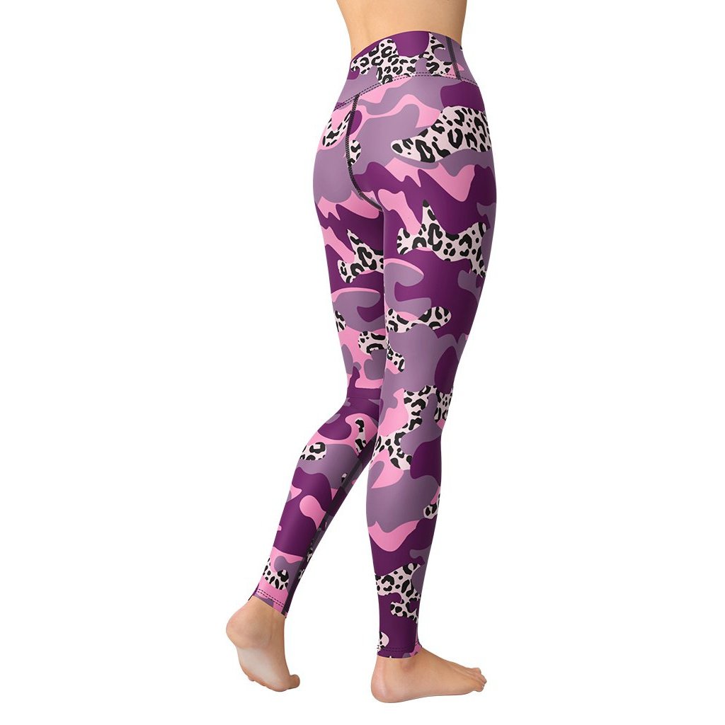 Leopard Camo Yoga Leggings