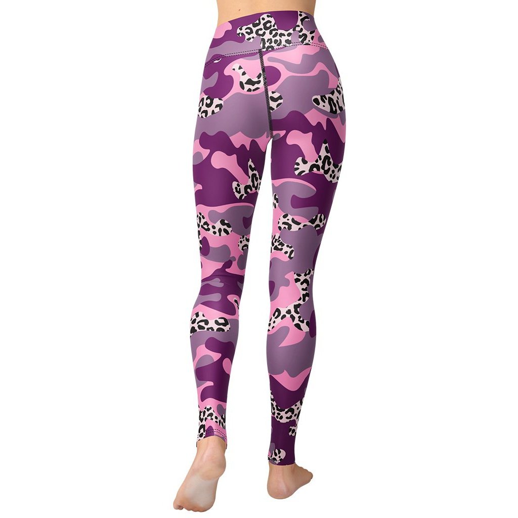 Leopard Camo Yoga Leggings