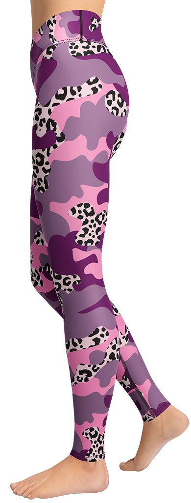 Leopard Camo Yoga Leggings