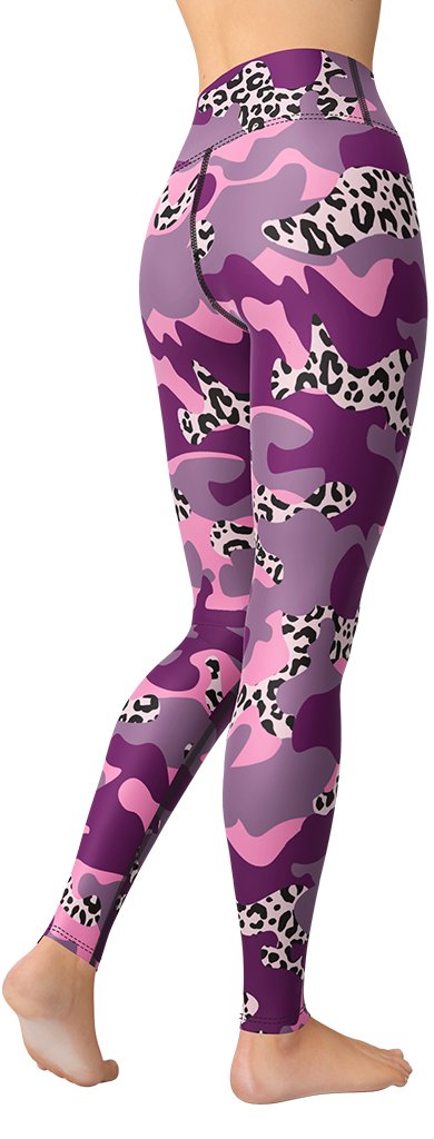 Leopard Camo Yoga Leggings