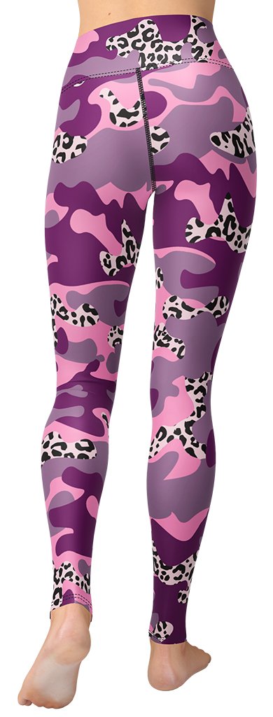 Leopard Camo Yoga Leggings