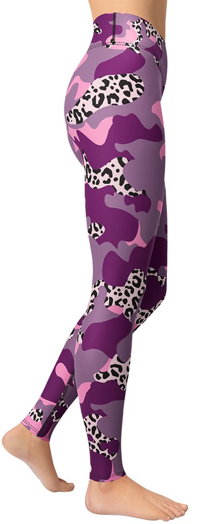 Leopard Camo Yoga Leggings