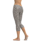 Leopard Capris