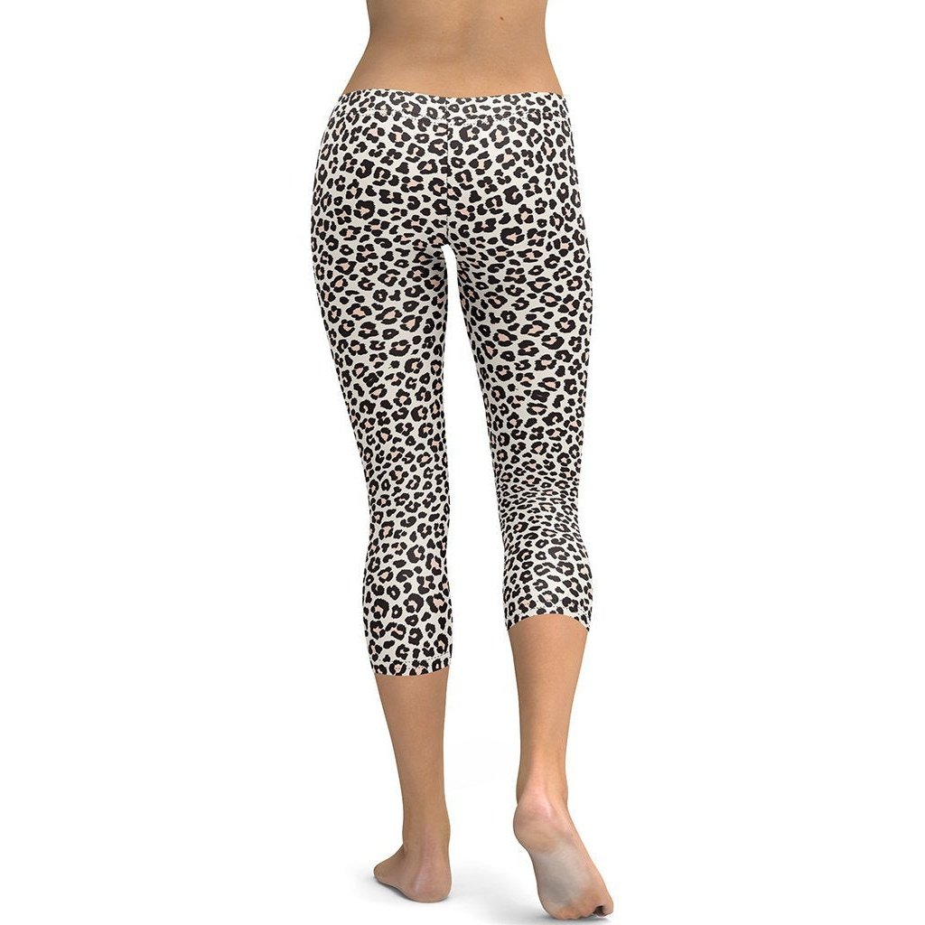 Leopard Capris