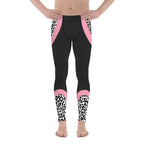 Leopard Geometric Men's Leggings
