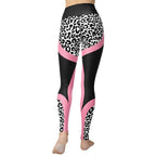 Leopard Geometric Yoga Leggings