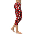 Leopard Hearts Capris