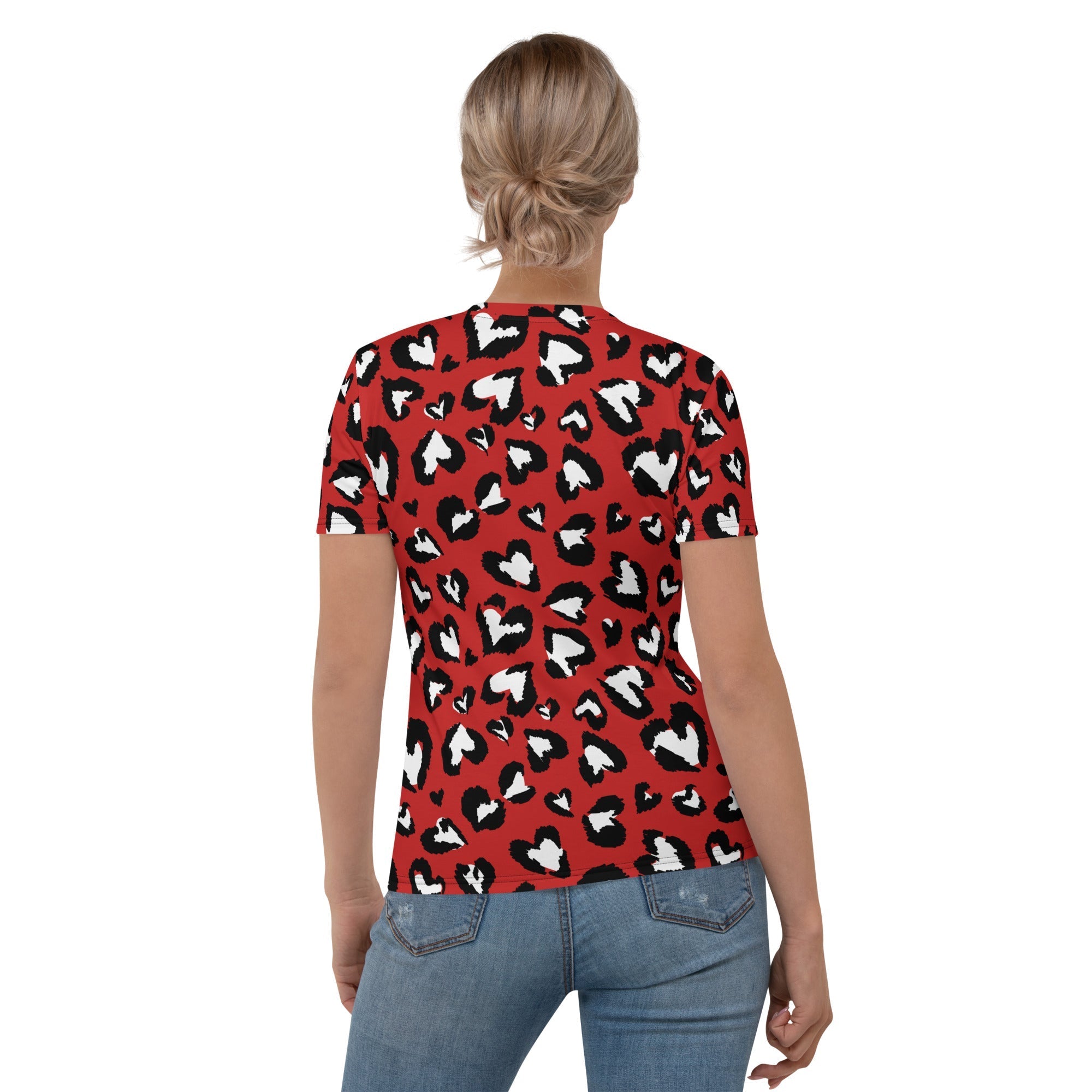Leopard Hearts T-shirt