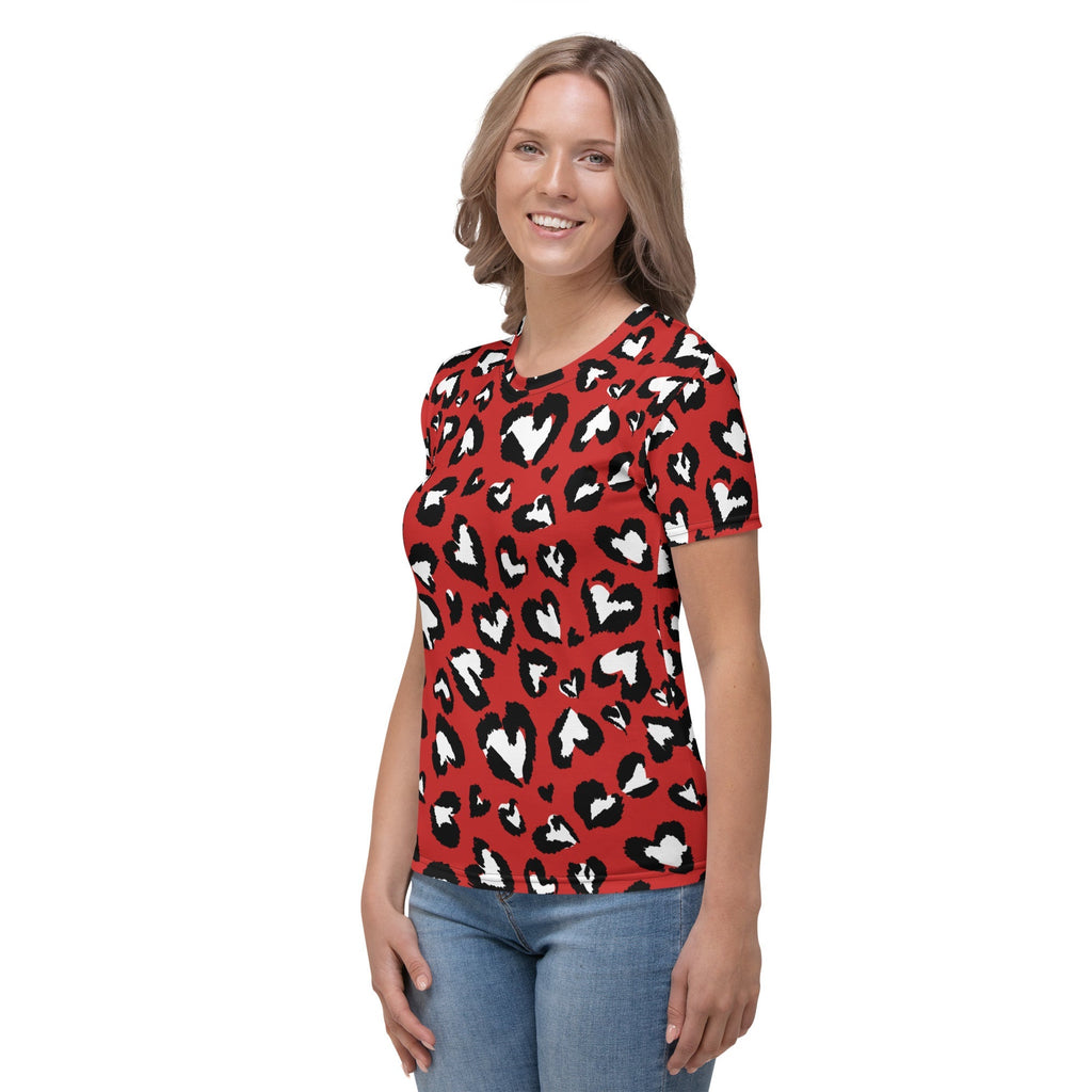 Leopard Hearts T-shirt