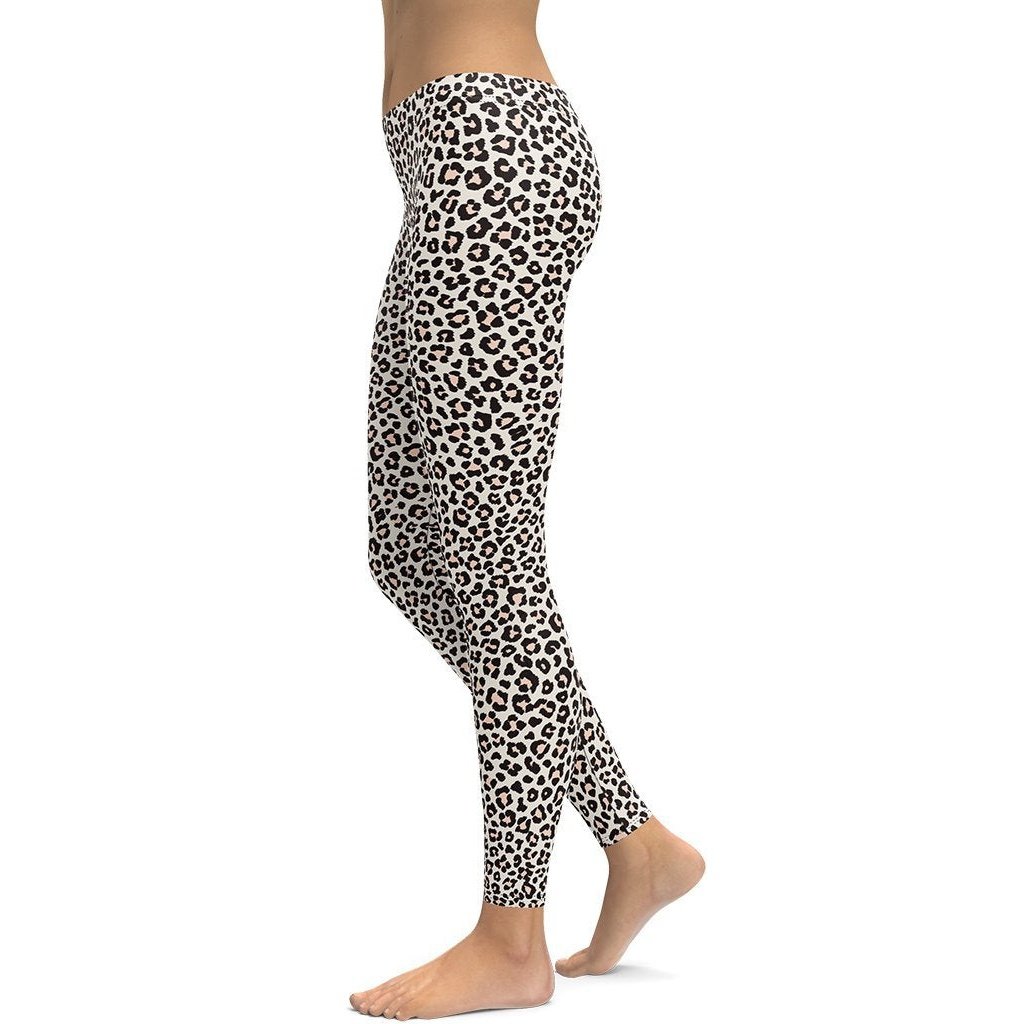 High Stretch Leopard Print Sports Leggings | SHEIN IN