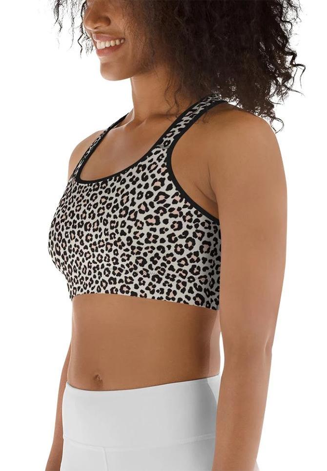 Leopard Sports Bra