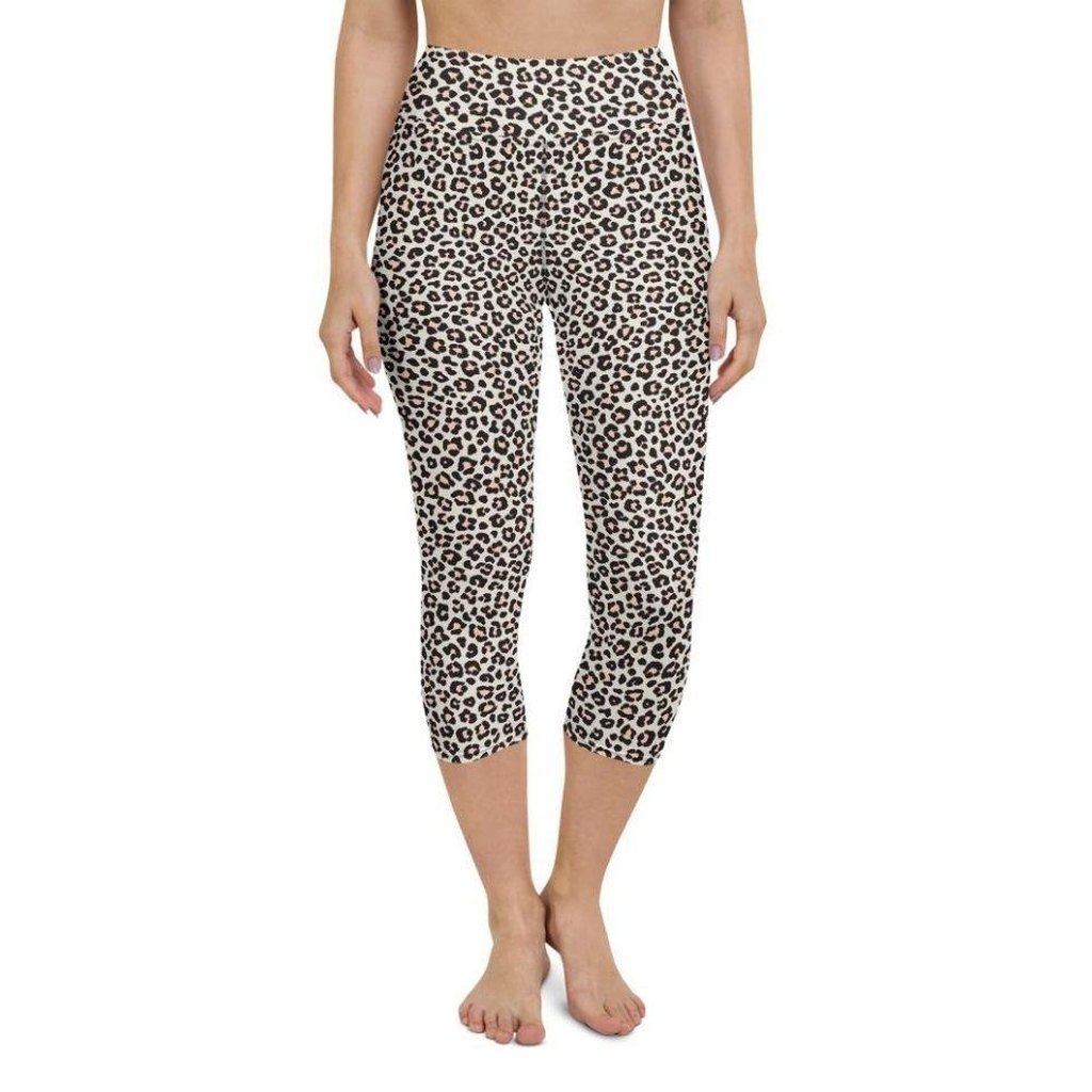 Leopard Yoga Capris