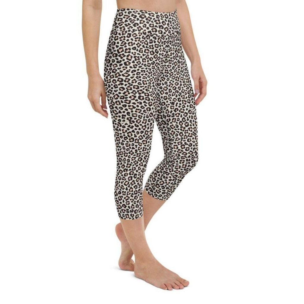 Leopard Yoga Capris