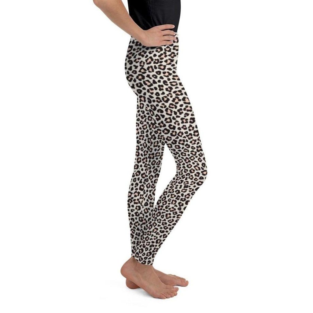 Leopard Youth Leggings