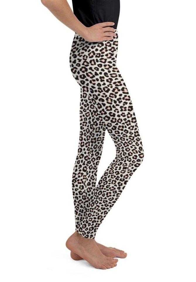 Leopard Youth Leggings