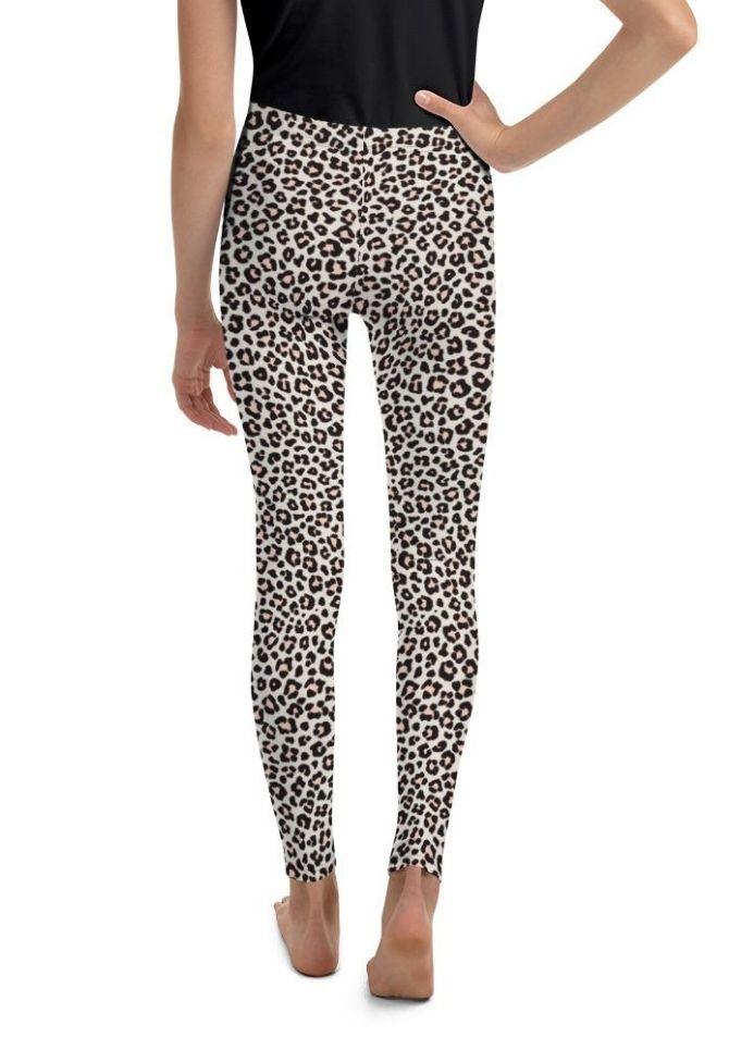 Leopard Youth Leggings