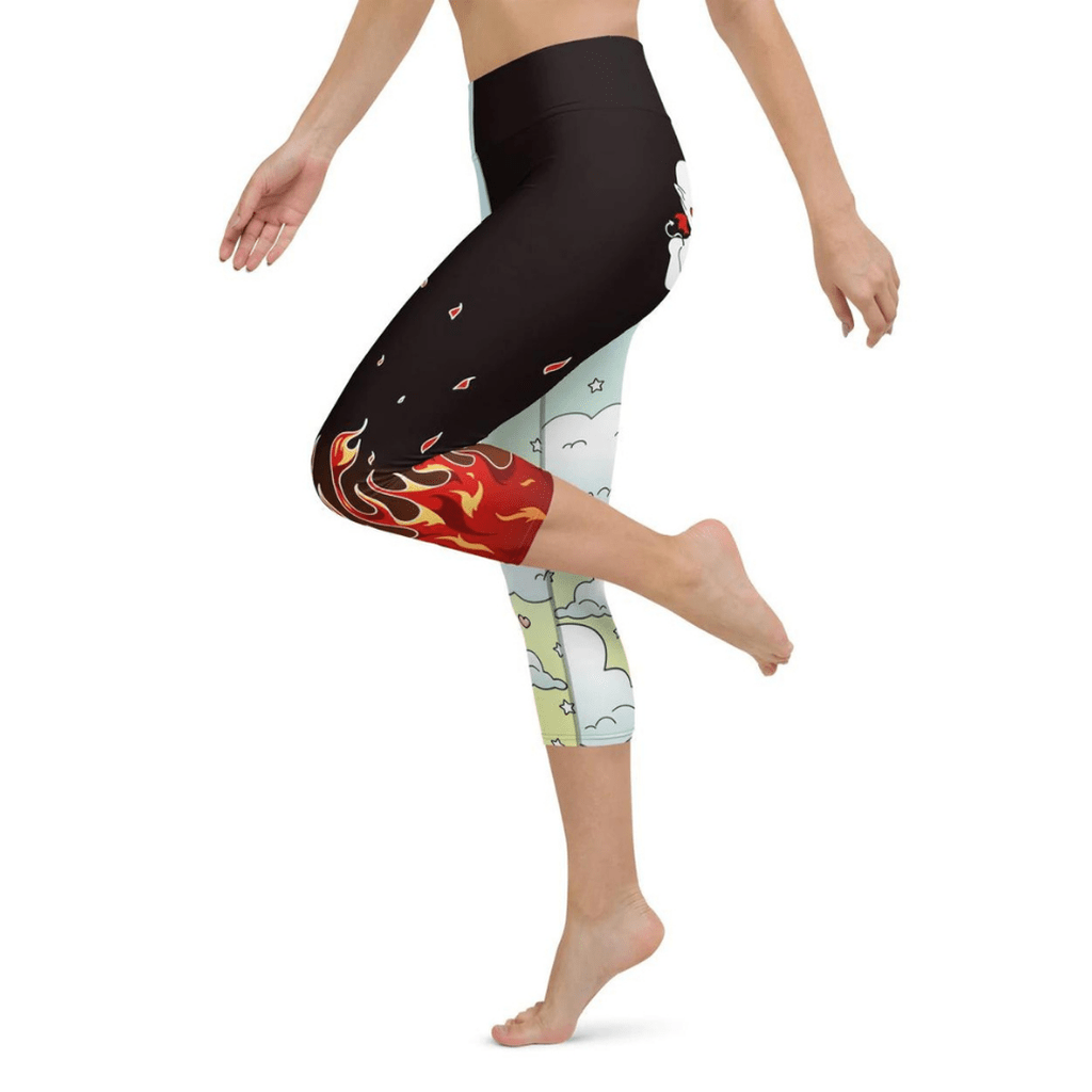 Lil Angel & Lil Devil Yoga Capris
