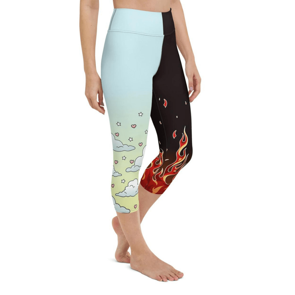 Lil Angel & Lil Devil Yoga Capris