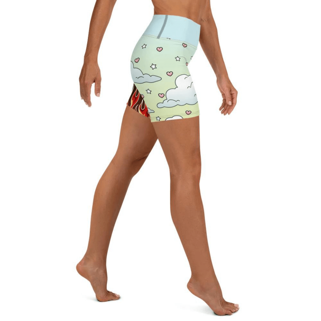 Lil Angel & Lil Devil Yoga Shorts