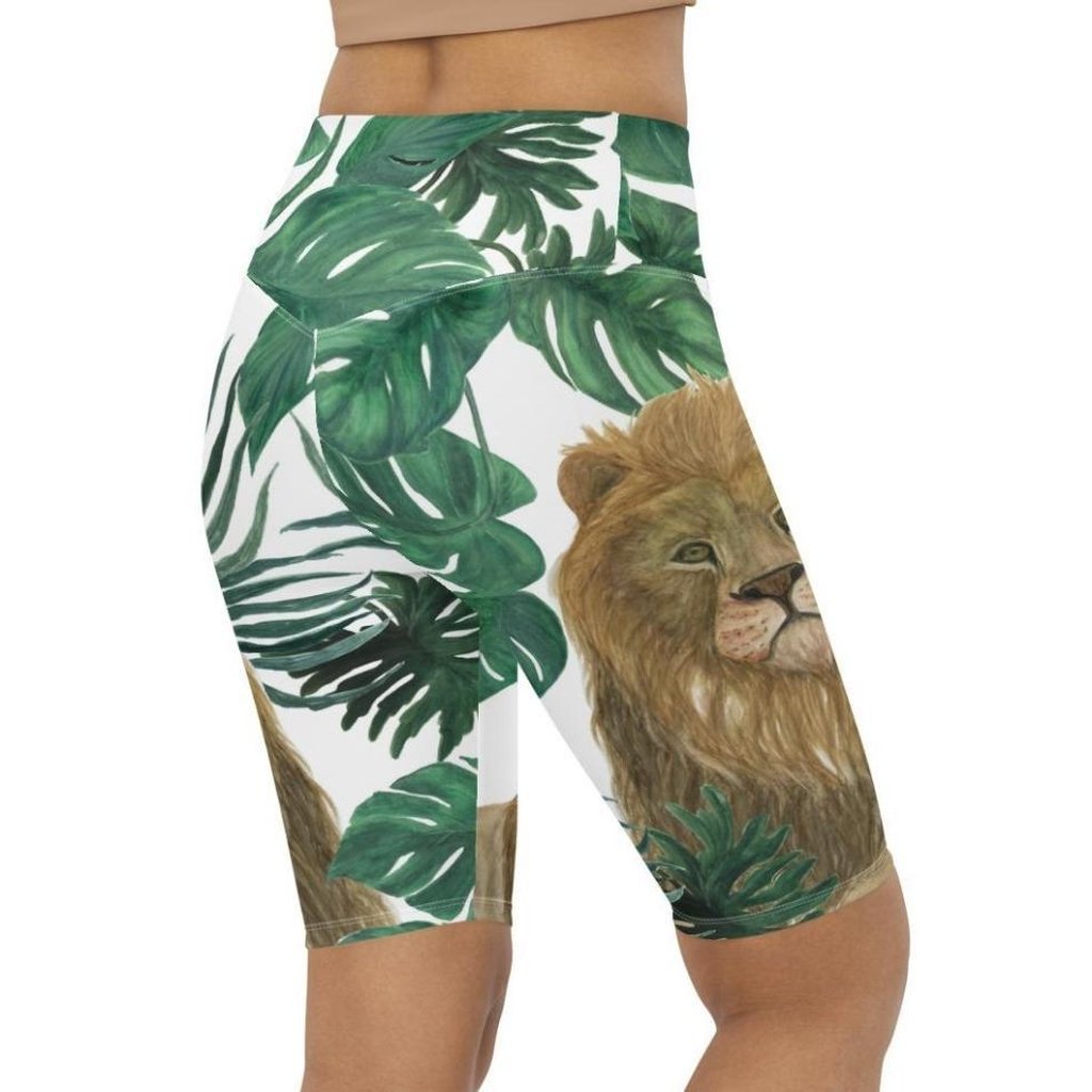 Lion Biker Shorts