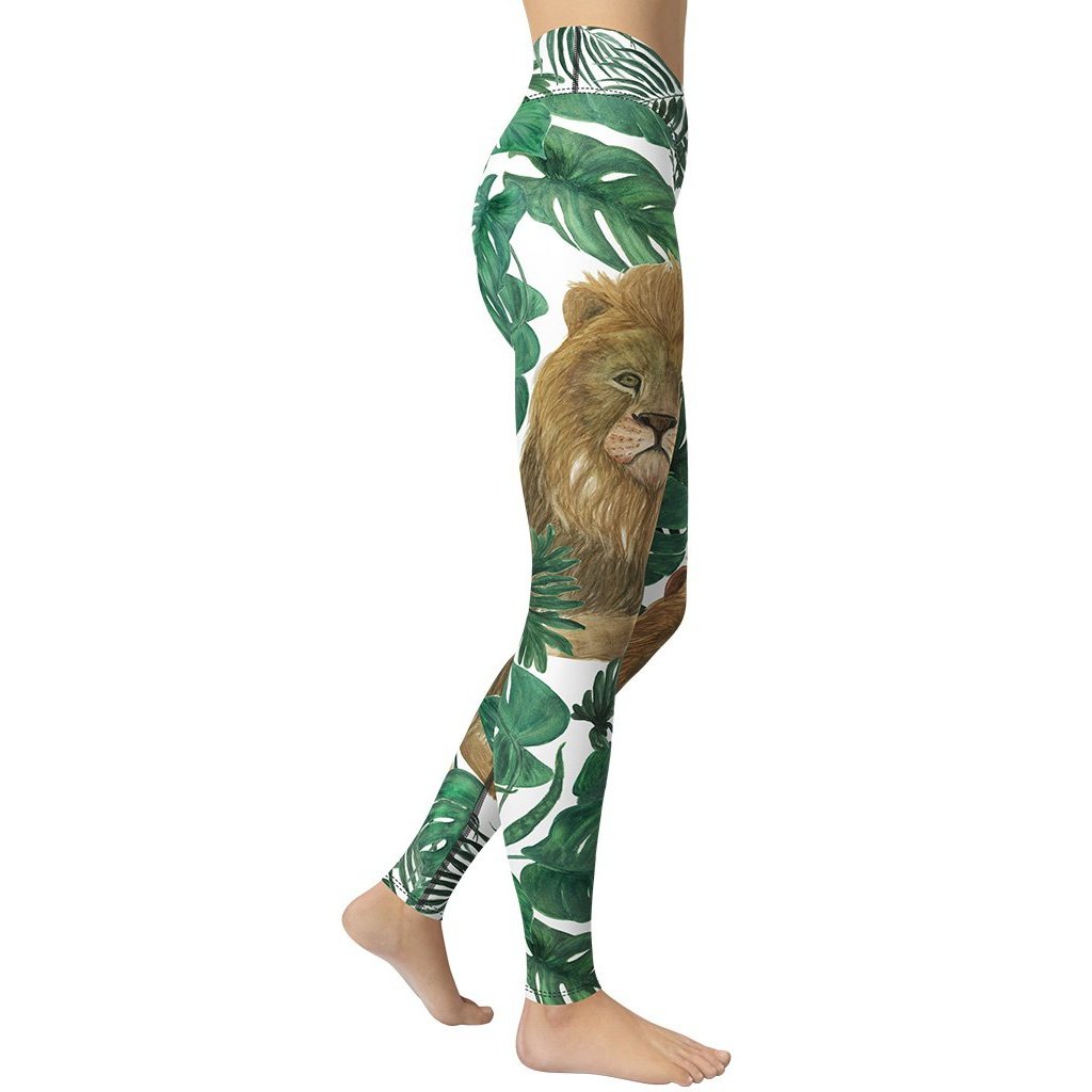 Lion Yoga Leggings
